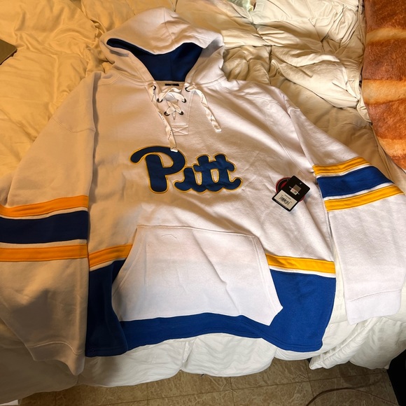 New with tags Pitt lace up sweatshirt - Picture 1 of 4